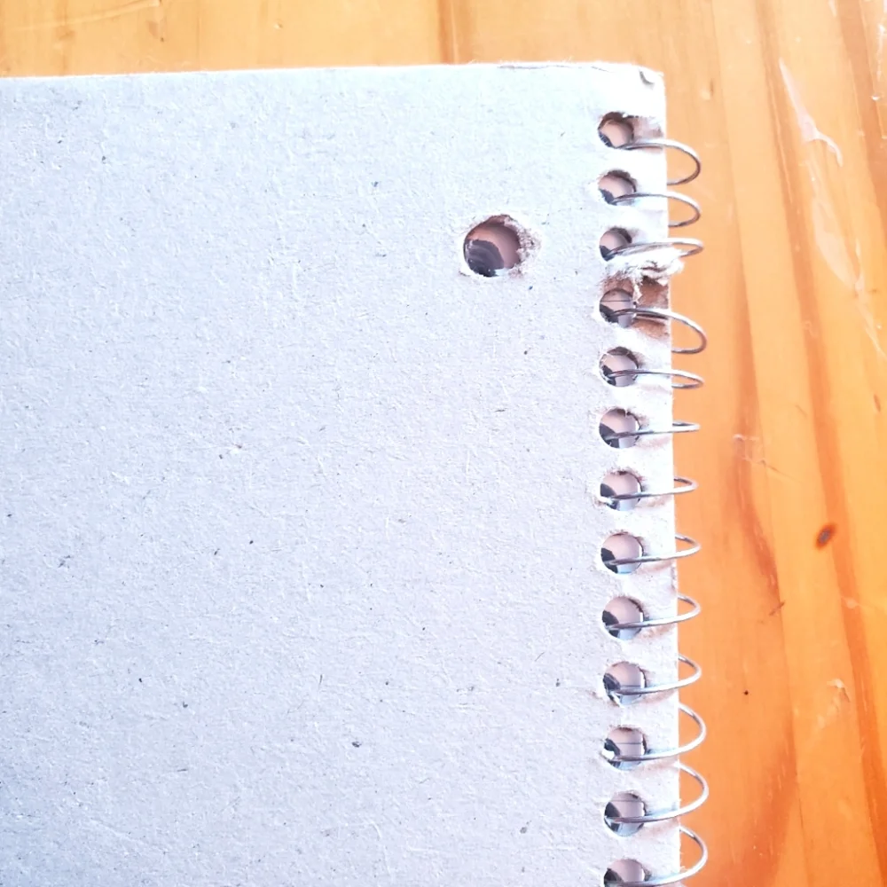 Yoobi x Usher Splatter Spiral Notebook